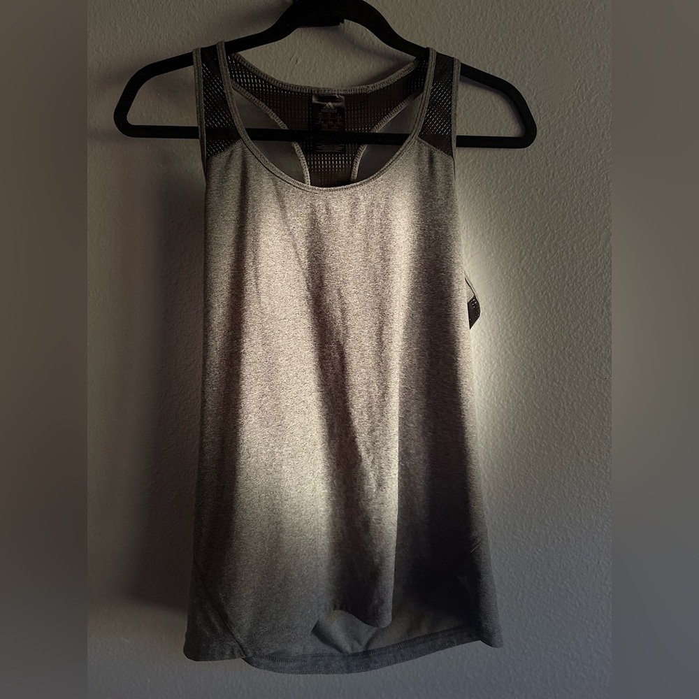 Adidas mesh back, activewear top